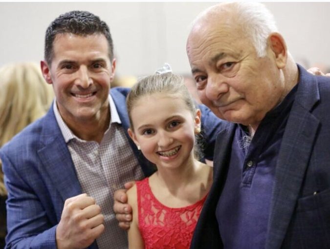 BURT YOUNG WITH ROB AND DAUGHTER